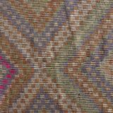 Oushak Colourful Handwoven Kilim Rug sku 1892