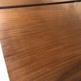 Scandinavian extension teak stretch table in butterfly ephardt by Meredew circa 60's
