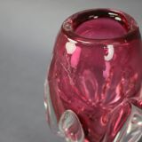 Bohemian Art Glass Vase by Josef Hospodka, Czechoslovakia, 1960s