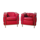 Paire de fauteuils LC2, Le Corbusier pour Cassina