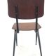 Lot of 4 vintage school chairs Galvanitas S16 Netherlands