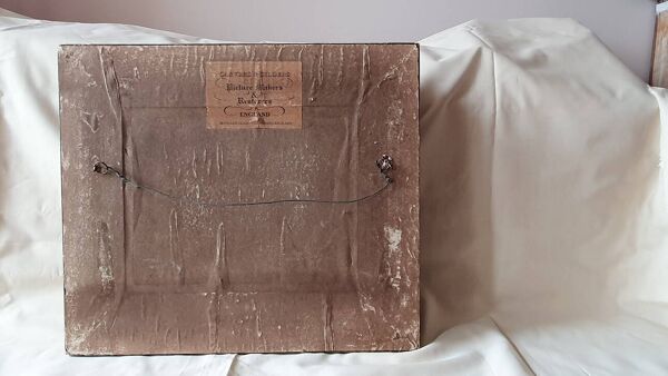 Tableau huile sur panneau