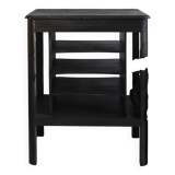 Table d'appoint en bois brûlé - shou-sugi-ban