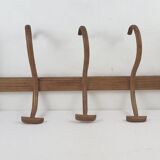 Japy frères curved wooden coat rack