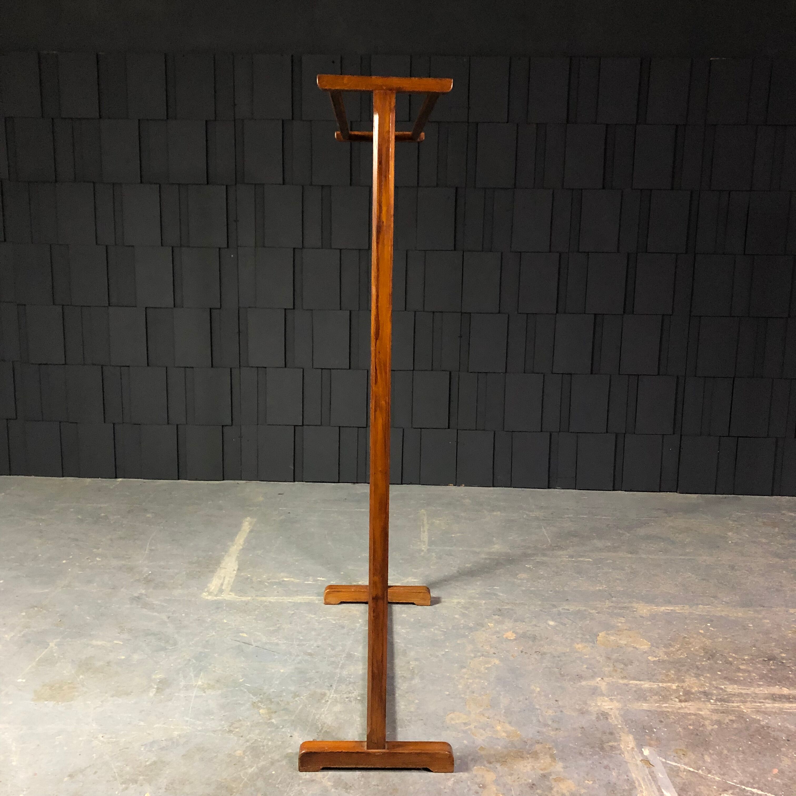 Old oak coat rack
