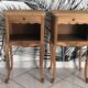 Paire de chevets en merisier