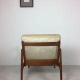 Danish teak easy chair by Ole Wanscher