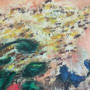 Tableau peinture ancienne nature morte aux fleurs