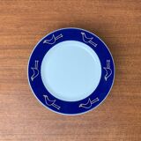 German series of postmodern flying object plates by David Palterer and Sieger Design for Arzberg, 1990s, set of 8.