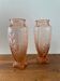 Pair of Art Deco glass vases