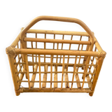 Bamboo magazine rack