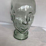 Moulded glass head, Marotte