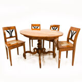 Table Biedermeier 1ère moitié du XIXe siècle Autriche