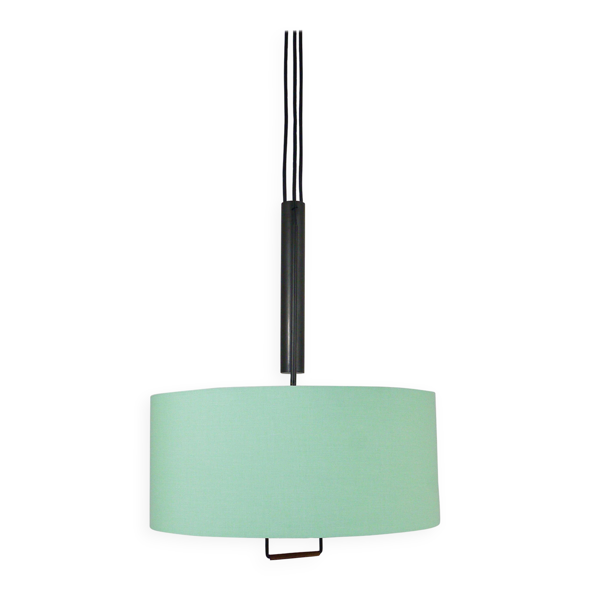 J.T. Kalmar Lampe Suspendue à Contrepoids réglable Milieu du Siècle, Autriche, Années 1950