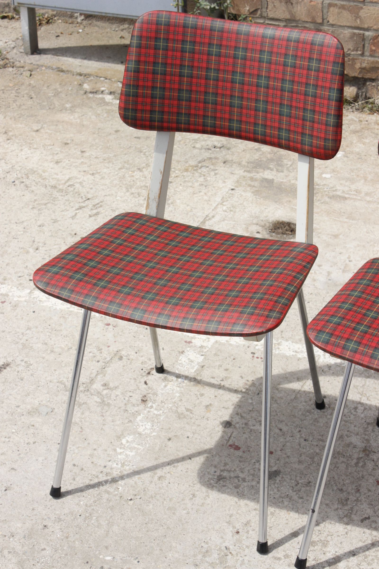 Pair of modernist chairs by Felix Diller, Germany 1950s