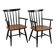 Pair of vintage Scandinavian-style bridge armchairs
