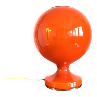 Mid-century Glass table lamp by Štěpán Tabery for Osvětlovací Sklo, 1960s