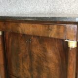 Mahogany empire writing desk 19th century