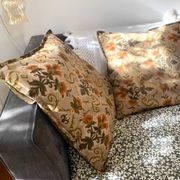 Duo of jacquard cushions 70
