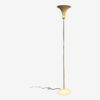 70s brass floor lamp