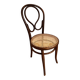 Bistro chair with caning
