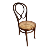 Bistro chair with caning