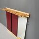 Vintage Wall-Mounted Hallway Panel with Hooks, Mirror & Shelf, 1960s
