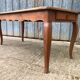 Louis XV style cherry farmhouse table.