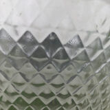 Vintage glass hanging lamp