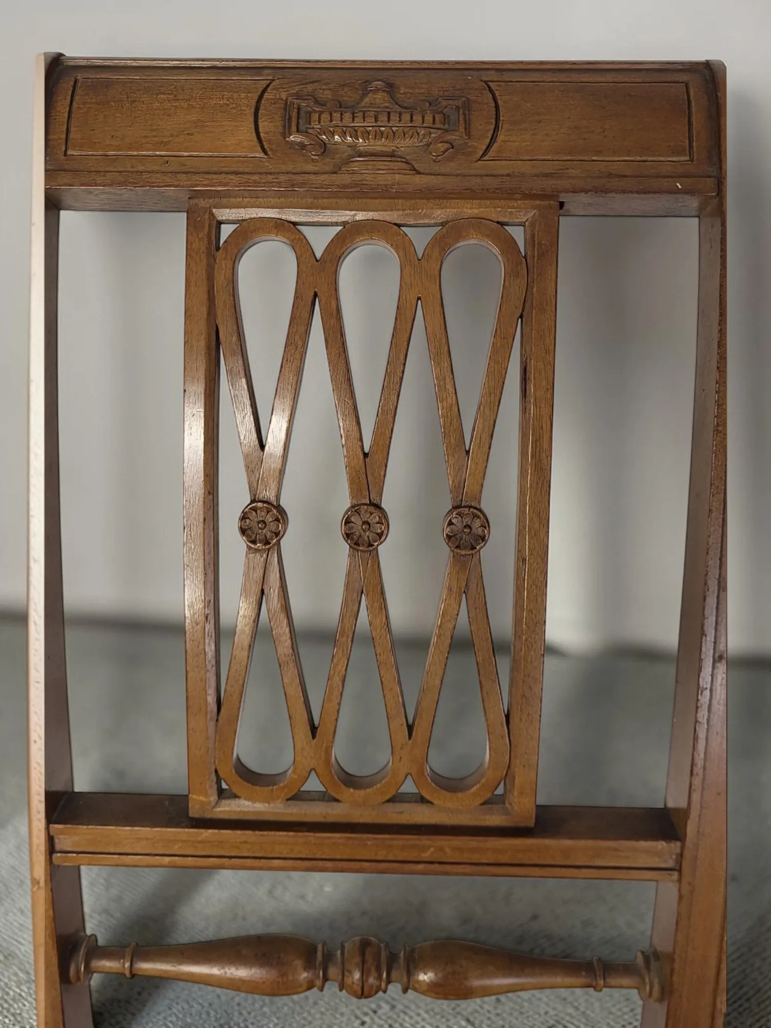 Caned chair Directoire / Louis XVI style