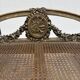 Superb salon bench (basket model) in Louis XVI style.