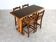 Table de bar vintage avec chaises | table à manger | tabourets de bar | années 1950