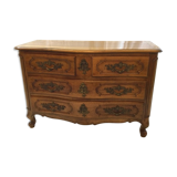 Commode in walnut Louis XV