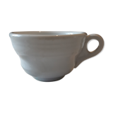 Brulot cup with porcelain chocolate 19th