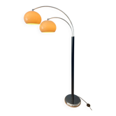Dijkstra Mid-Century double arc mushroom floor lamp