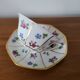 Limoges Porcelain Cup with Decor of Barbel Fish and Roses