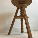 Architect wooden stool