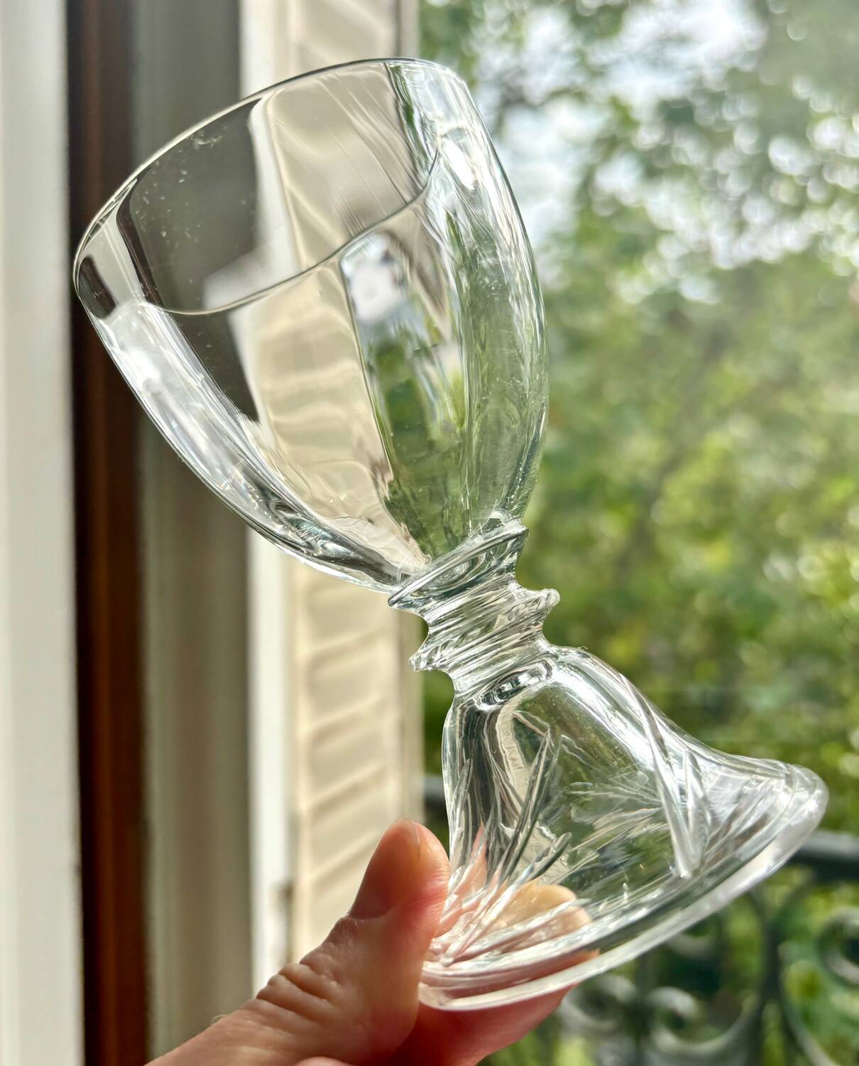 Verres Saint Louis Crystal modèle Cluny