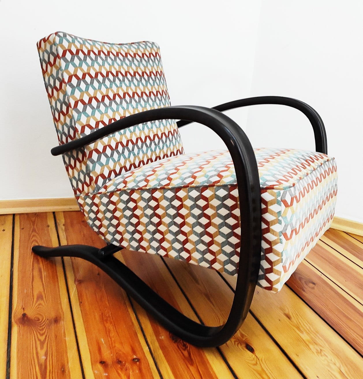 Armchair h 269 by J. Halabala for UP Závody, Czechoslovakia, 1930s