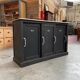 Old patinated craft furniture