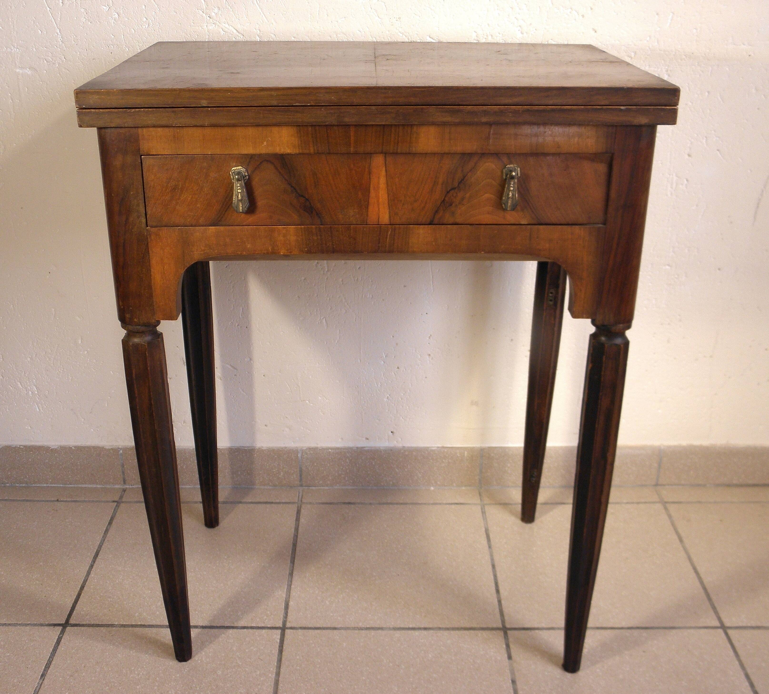 Meuble console Art Déco de machine Singer