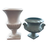 2 vases Médicis en céramique