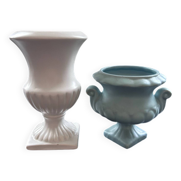 Pair of small Medici vases