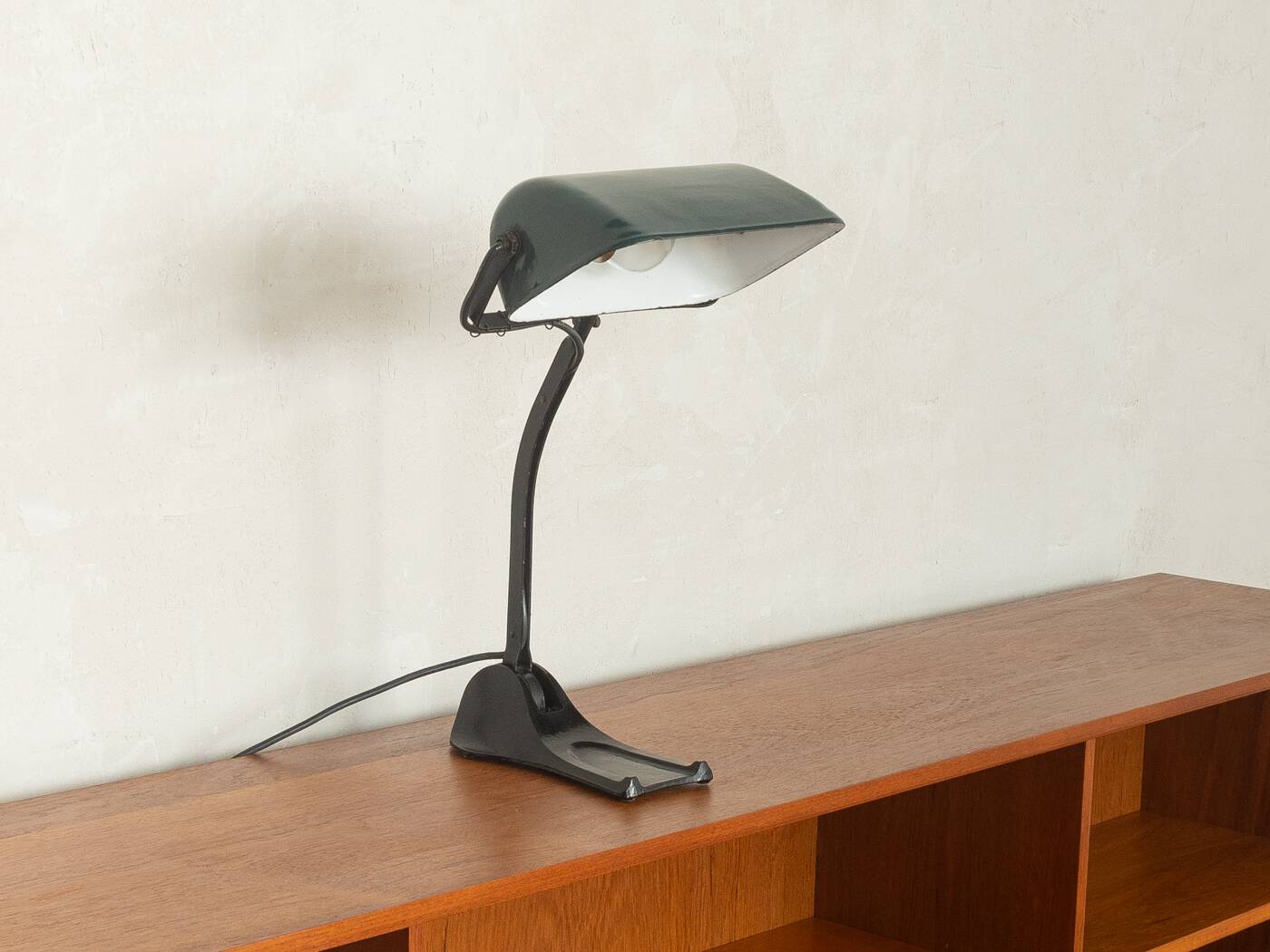 Art Deco desk lamp by Hellux, 1930s