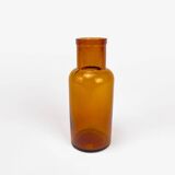4 Amber Glass Apothecary Jars