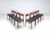 Arne Vodder model 418 dining chairs in rosewood Sibast Mobler Denmark 1960