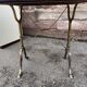 Table bistrot parisienne mid-century french Paris bistro table