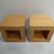 Tables basses cubiques, années 1960