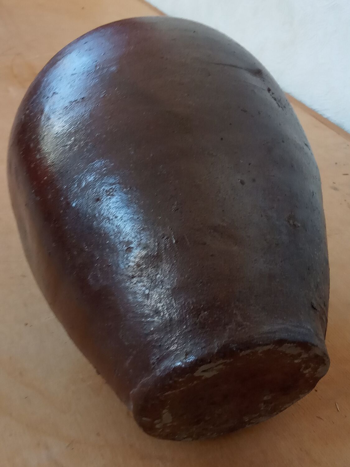 Terracotta candy jar