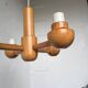 Paire de suspensions Ikea en pin 1980
